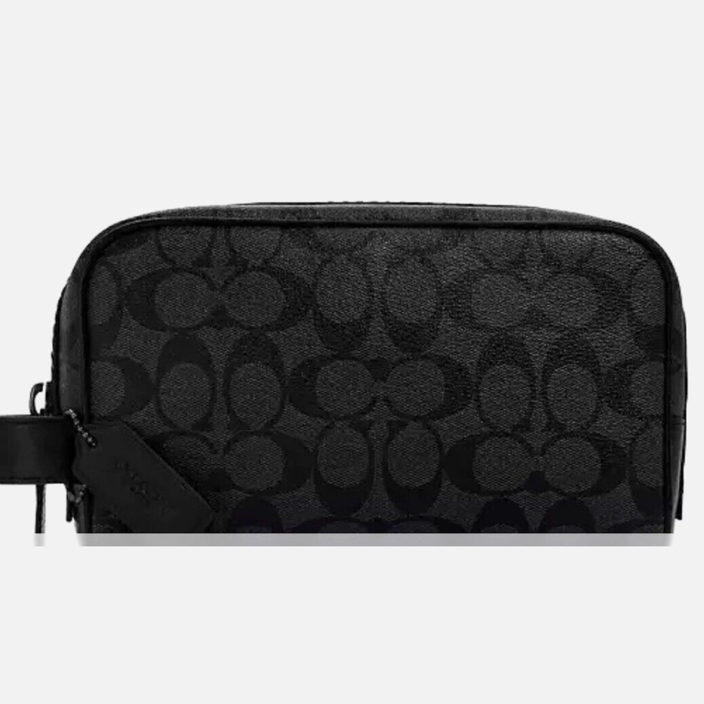 Coach logo toiletry kit. Brand new condition
